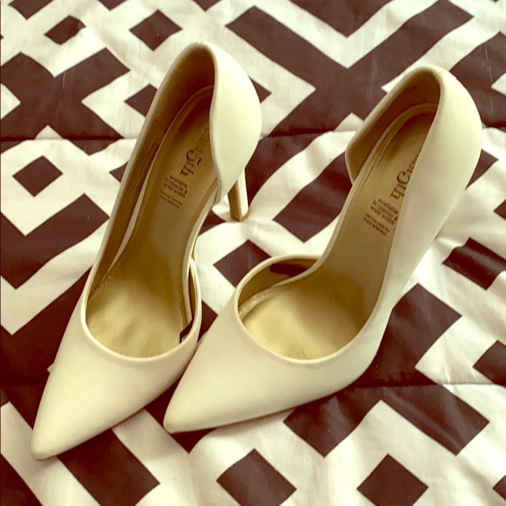White heels